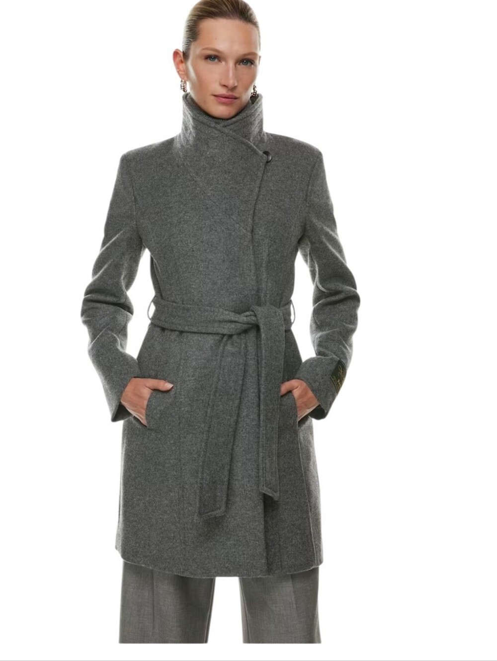 Babaton The Connor Gray Trench Coat